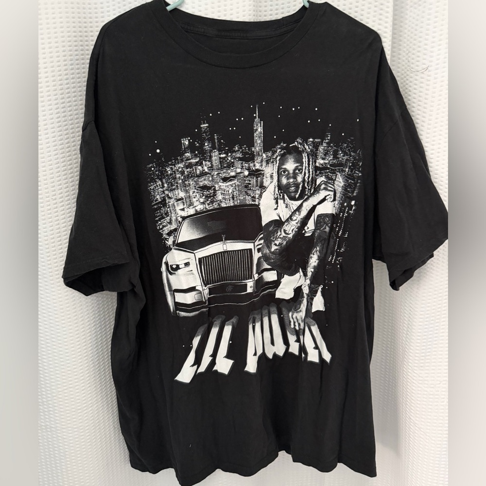 Black Lil Durk Graphic T-Shirt